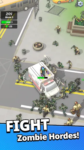 Скриншот 1 — Z Survivor: Backpack Shooter
