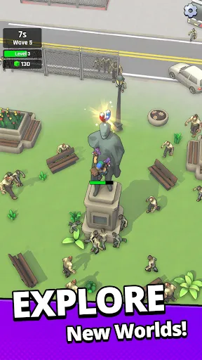 Скриншот 4 — Z Survivor: Backpack Shooter