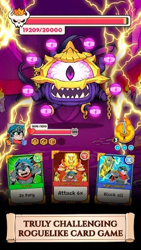 Скриншот 2 — Card Guardians Roguelike Games