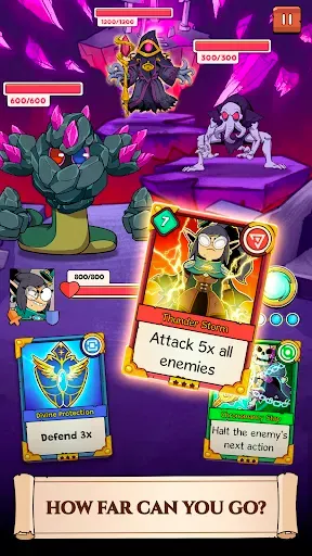 Скриншот 3 — Card Guardians Roguelike Games
