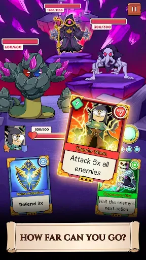 Скриншот 8 — Card Guardians Roguelike Games