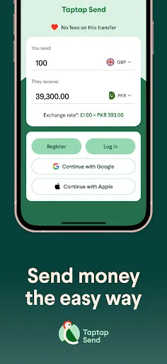 Скриншот 2 — Taptap Send: Money Transfer