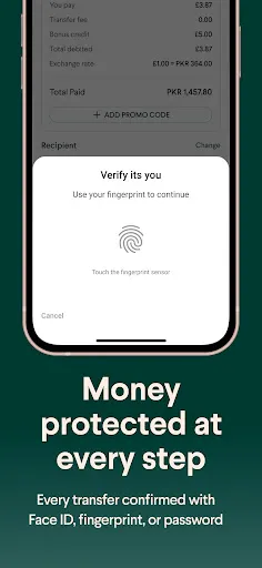 Скриншот 4 — Taptap Send: Money Transfer
