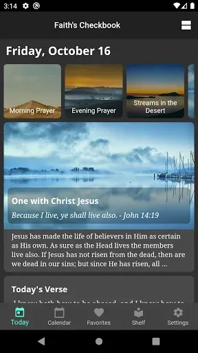 Скриншот 1 — YouDevotion Daily Devotionals