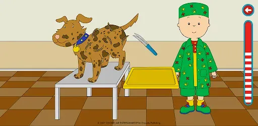 Скриншот 2 — Caillou Plays Professions.