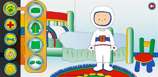 Скриншот 4 — Caillou Plays Professions.