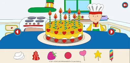 Скриншот 5 — Caillou Plays Professions.