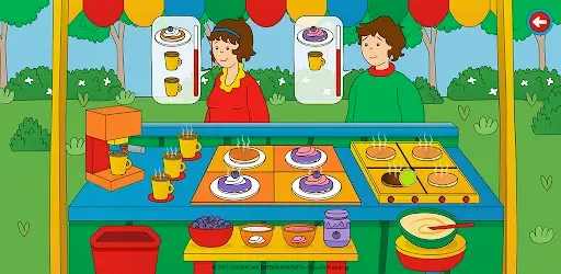 Скриншот 7 — Caillou Plays Professions.
