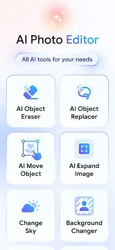 Скриншот 1 — AI Photo Editor: AI Expand