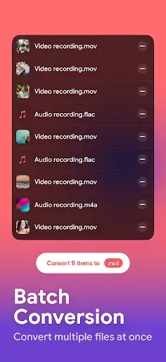Скриншот 3 — Audio Converter - MP4 to MP3