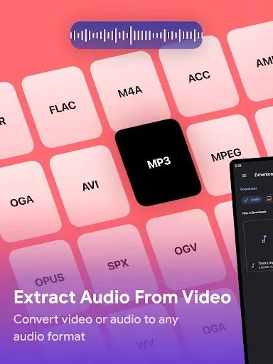 Скриншот 6 — Audio Converter - MP4 to MP3