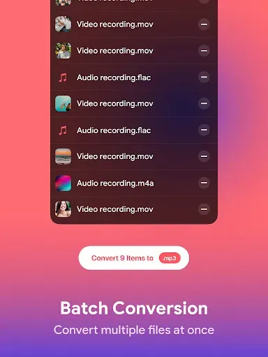 Скриншот 8 — Audio Converter - MP4 to MP3