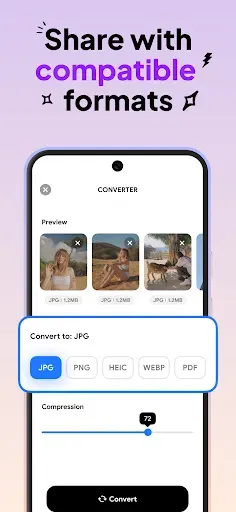 Скриншот 3 — Image Converter - HEIC to JPG