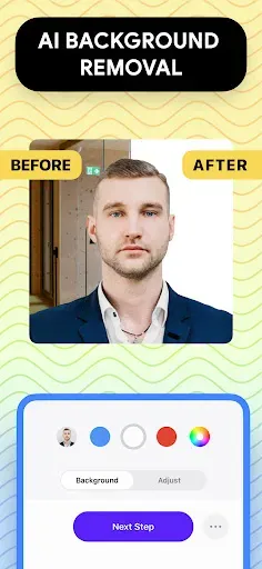 Скриншот 2 — Passport Photo: ID Photo Print