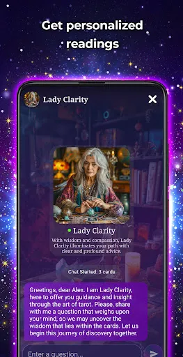 Скриншот 2 — Tarot AI - Card Reading