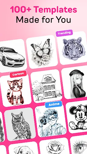 Скриншот 3 — AR Drawing: Learn & Sketch Art