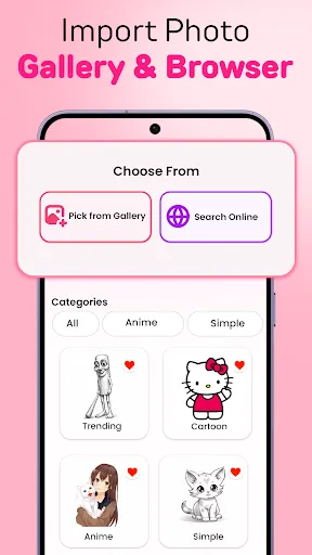 Скриншот 4 — AR Drawing: Learn & Sketch Art