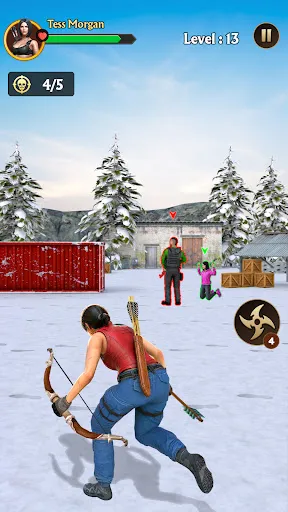 Скриншот 8 — Archer Assassin Shooting Game