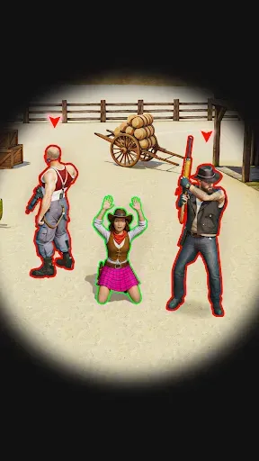 Скриншот 3 — Wild West: Sniper Gun Games