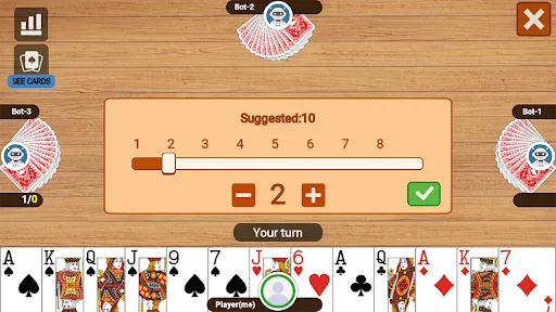 Скриншот 4 — Callbreak Overcall Game