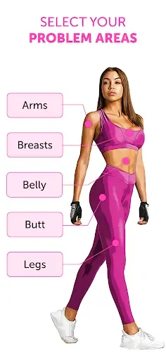Скриншот 2 — FitHer: Workout for women