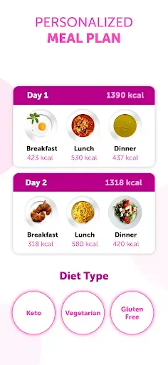 Скриншот 4 — FitHer: Workout for women