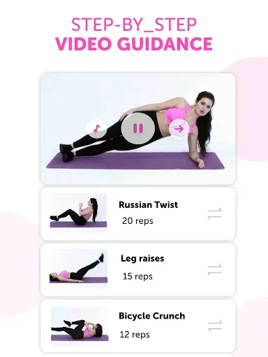 Скриншот 8 — FitHer: Workout for women