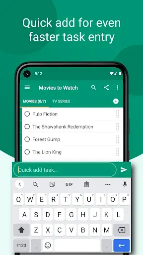 Скриншот 3 — Tasks: To Do List & Reminders