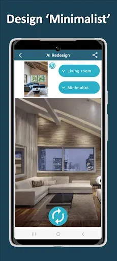 Скриншот 3 — AI Redesign - Home Design