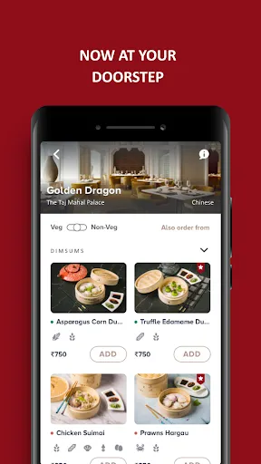 Скриншот 4 — Qmin: Food delivery and more