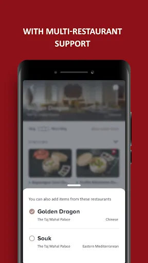 Скриншот 5 — Qmin: Food delivery and more