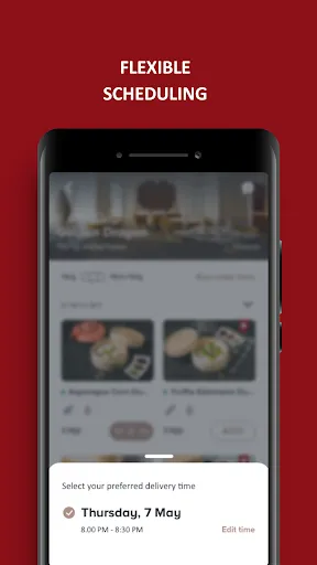 Скриншот 6 — Qmin: Food delivery and more