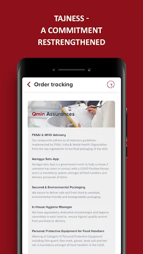 Скриншот 8 — Qmin: Food delivery and more