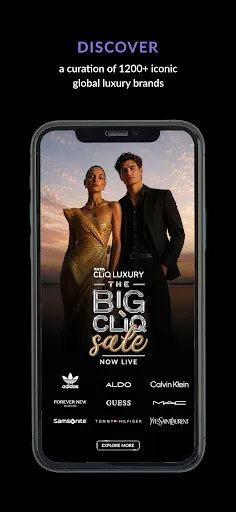 Скриншот 1 — Tata CLiQ Luxury Shopping App