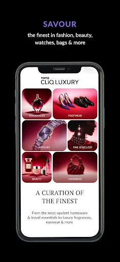 Скриншот 2 — Tata CLiQ Luxury Shopping App