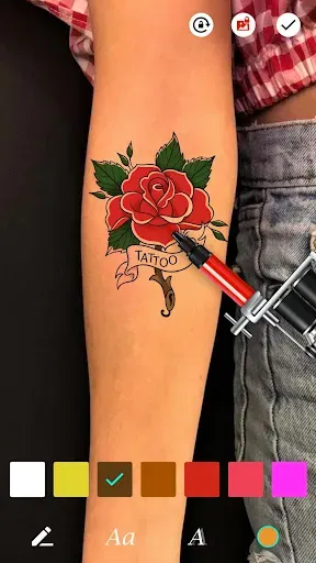 Скриншот 1 — Tattoo Maker