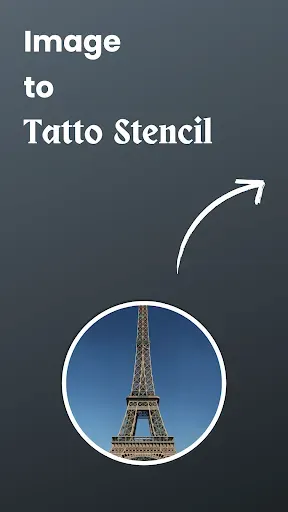 Скриншот 1 — Tattoo stencil maker