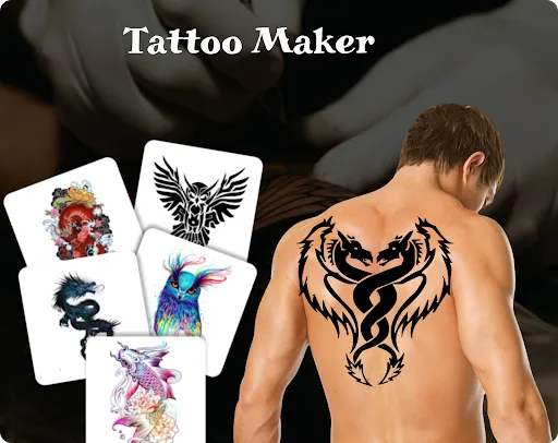 Скриншот 1 — Tattoo Maker: Design & Art