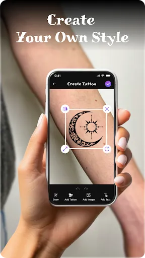 Скриншот 2 — Tattoo Maker: Design & Art