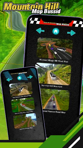 Скриншот 5 — Mountain Hill Map Bussid