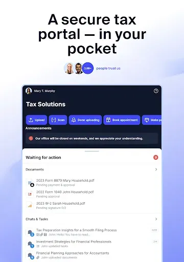 Скриншот 7 — TaxDome Client Portal