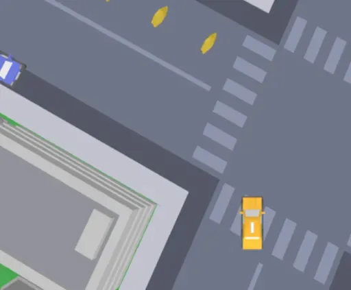 Скриншот 1 — Taxi Chaser
