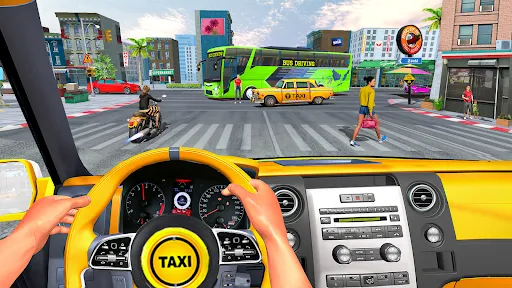 Скриншот 2 — US Taxi Car Parking Simulator