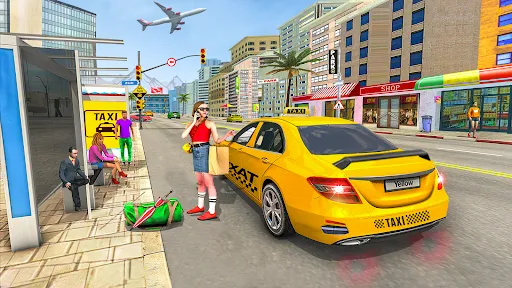 Скриншот 4 — US Taxi Car Parking Simulator
