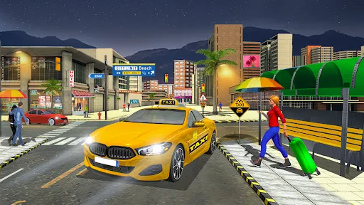 Скриншот 7 — US Taxi Car Parking Simulator