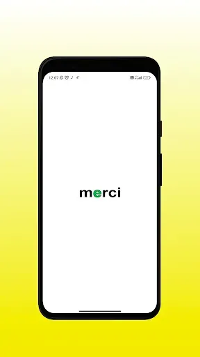 Скриншот 1 — Сервис заказа такси Merci