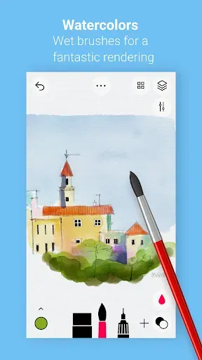 Скриншот 3 — Tayasui Sketches