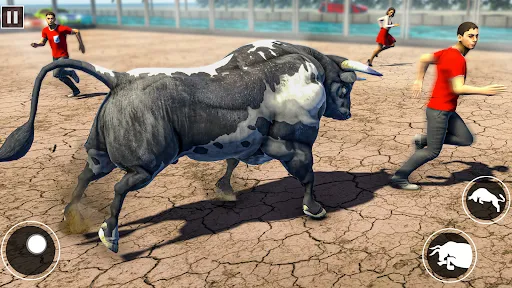 Скриншот 2 — Bull Fighting Game: Bull Games