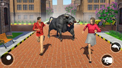 Скриншот 6 — Bull Fighting Game: Bull Games