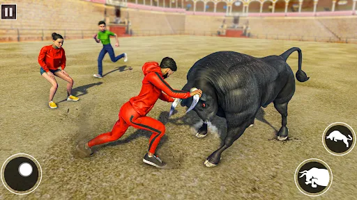 Скриншот 8 — Bull Fighting Game: Bull Games